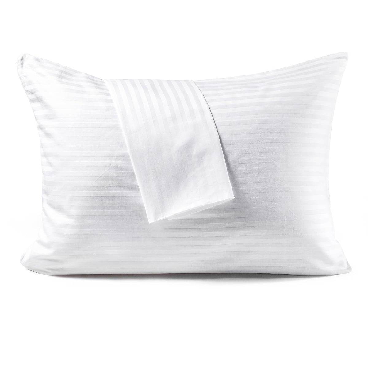 FAUNNA 600TC 100% Cotton Pillow Protectors, Standard Size (20x26), 4 Pack