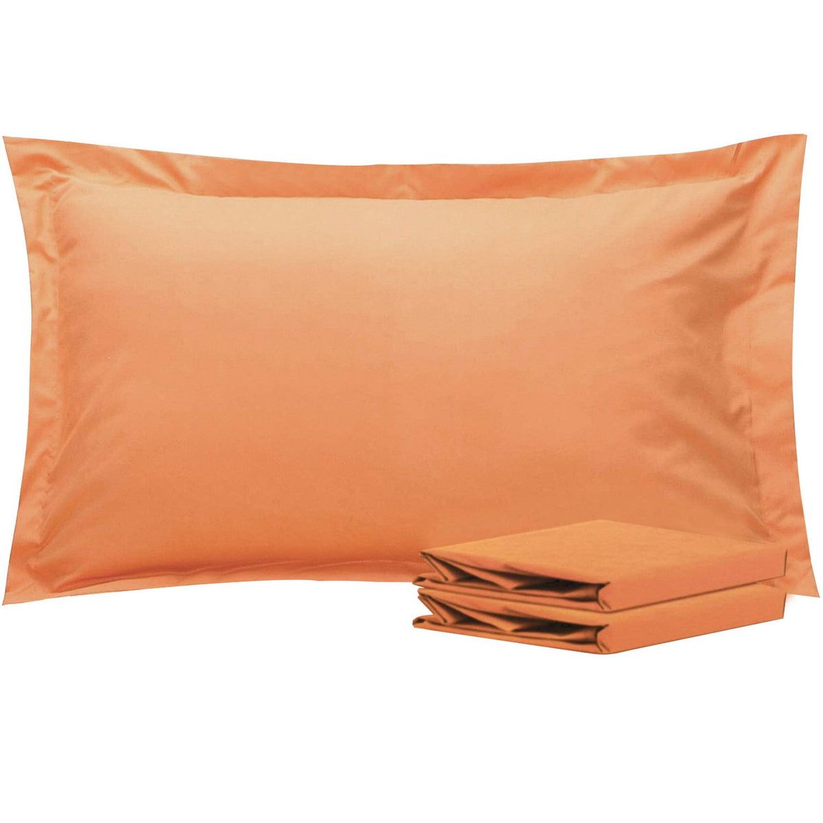 NTBAY Standard Pillow Shams, Set of 2, Microfiber, White