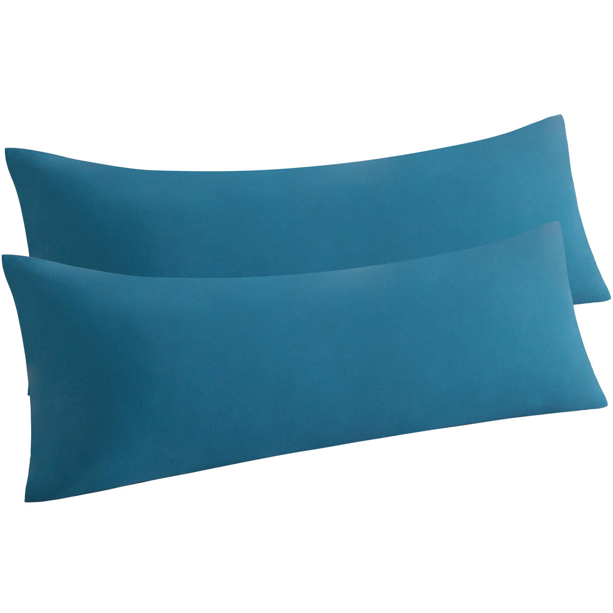 NTBAY Standard Microfiber Pillowcases, Set of 2, Sky Blue