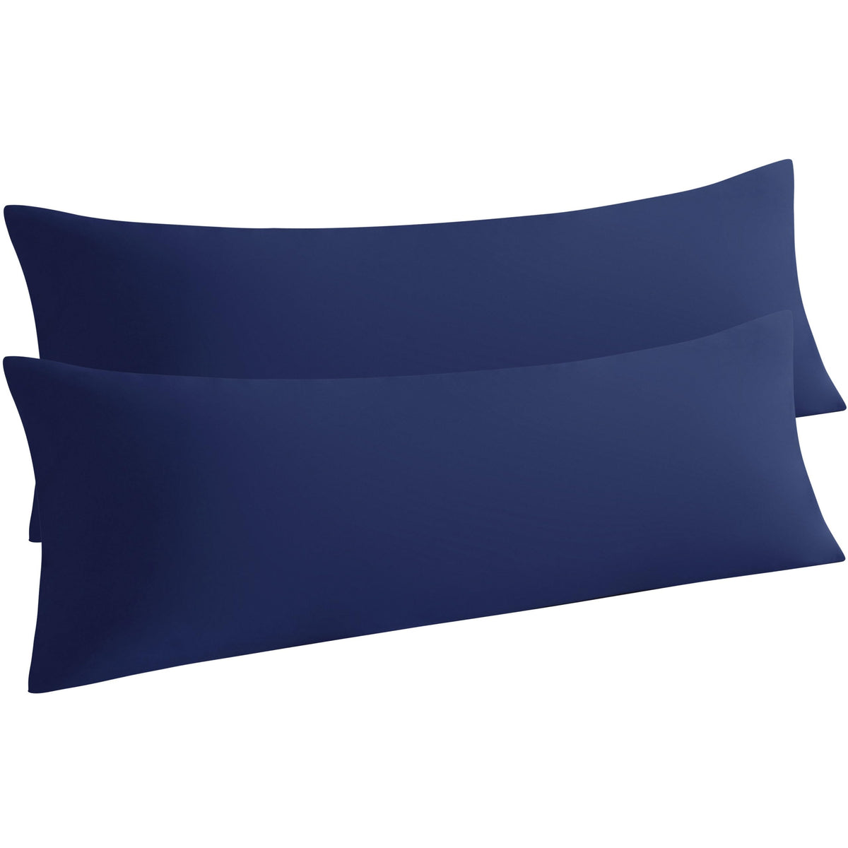 NTBAY Standard Microfiber Pillowcases, Set of 2, Sky Blue