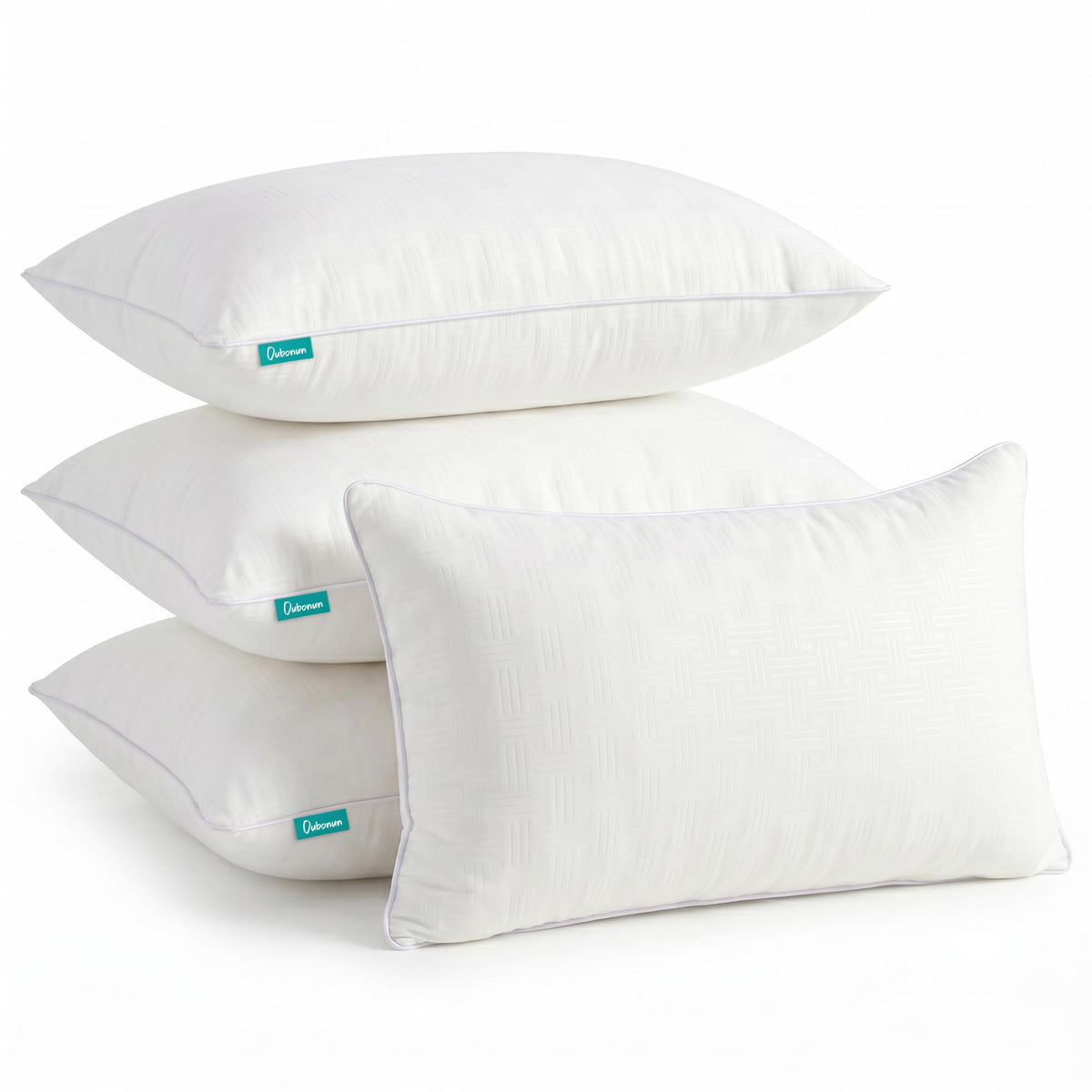 Oubonun Throw Pillow Inserts 22x22 Set of 2, Decorative Throw Pillows