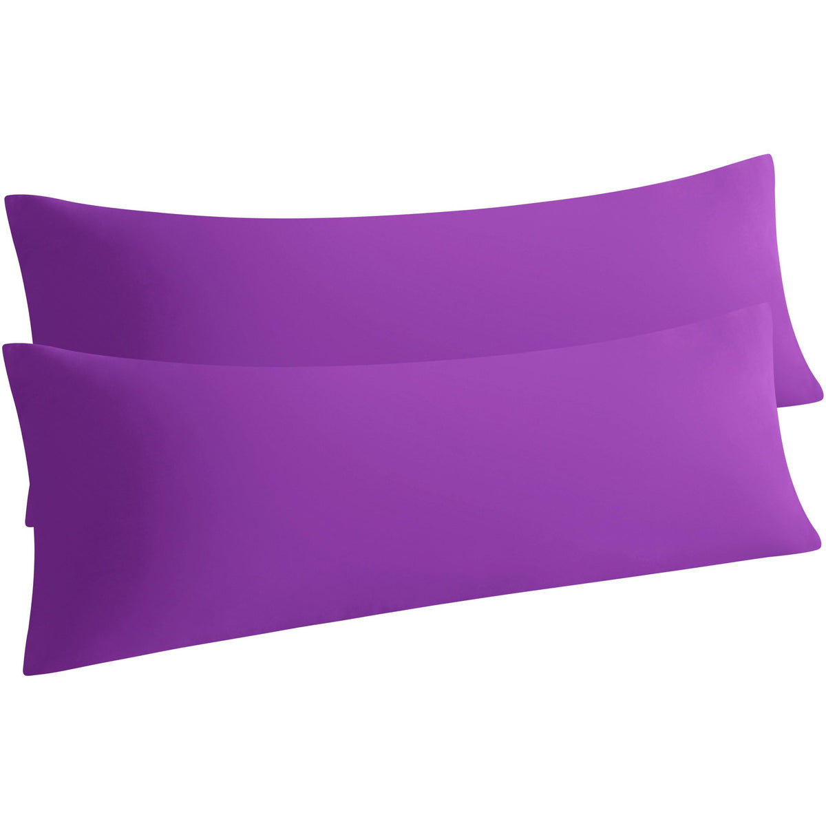 NTBAY Standard Microfiber Pillowcases, Set of 2, Sky Blue
