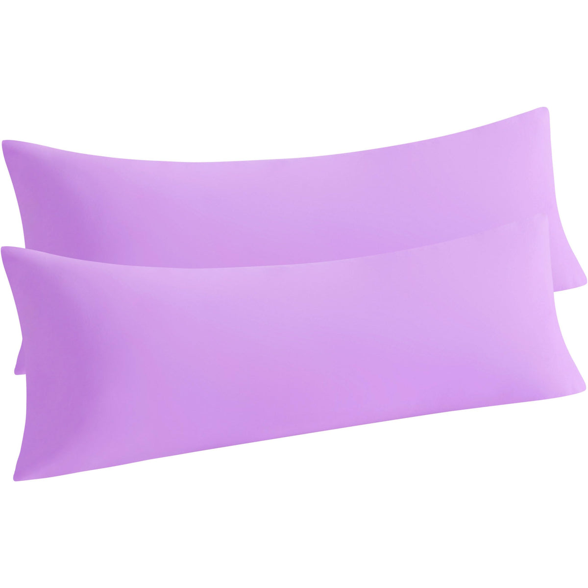 NTBAY Standard Microfiber Pillowcases, Set of 2, Sky Blue