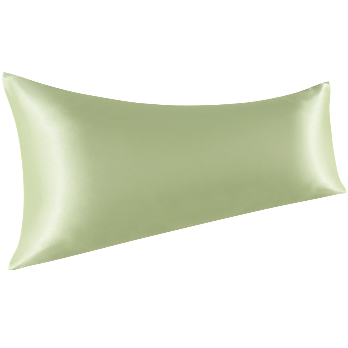 NTBAY Standard Satin Pillowcases, Set of 2, Black