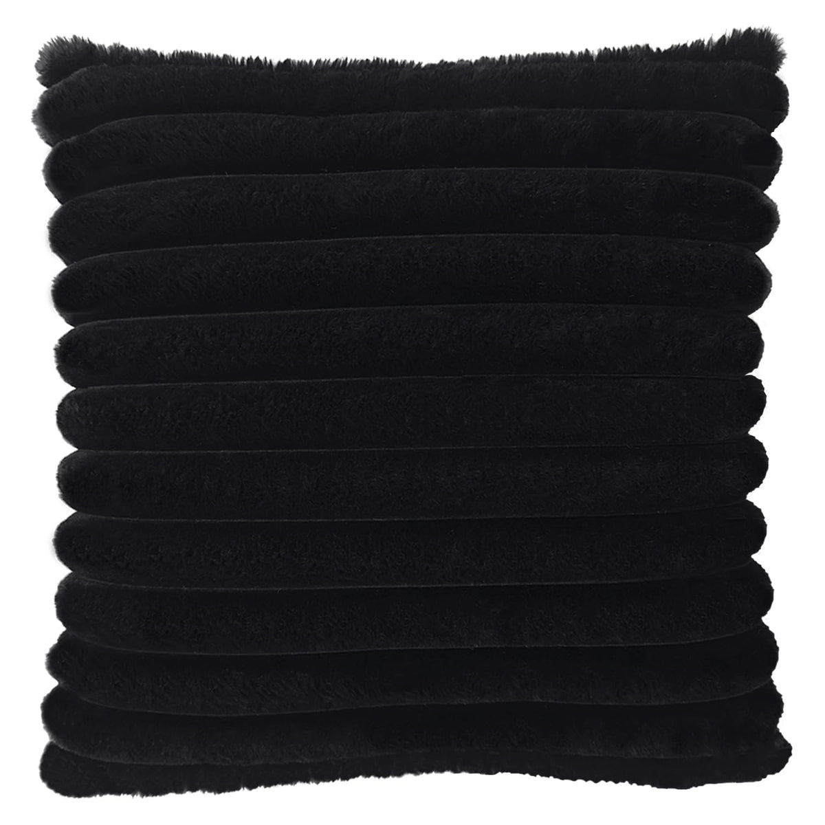 2 Pack 18x18 Pillow Cover Velvet Pillow Covers, Faux Fur Square Throw Pillow Covers for Living Room Decorations Throw Pillow Case, Throw Pillow Cover Cushion Cover for Home Sofa Bedroom Car, Grey