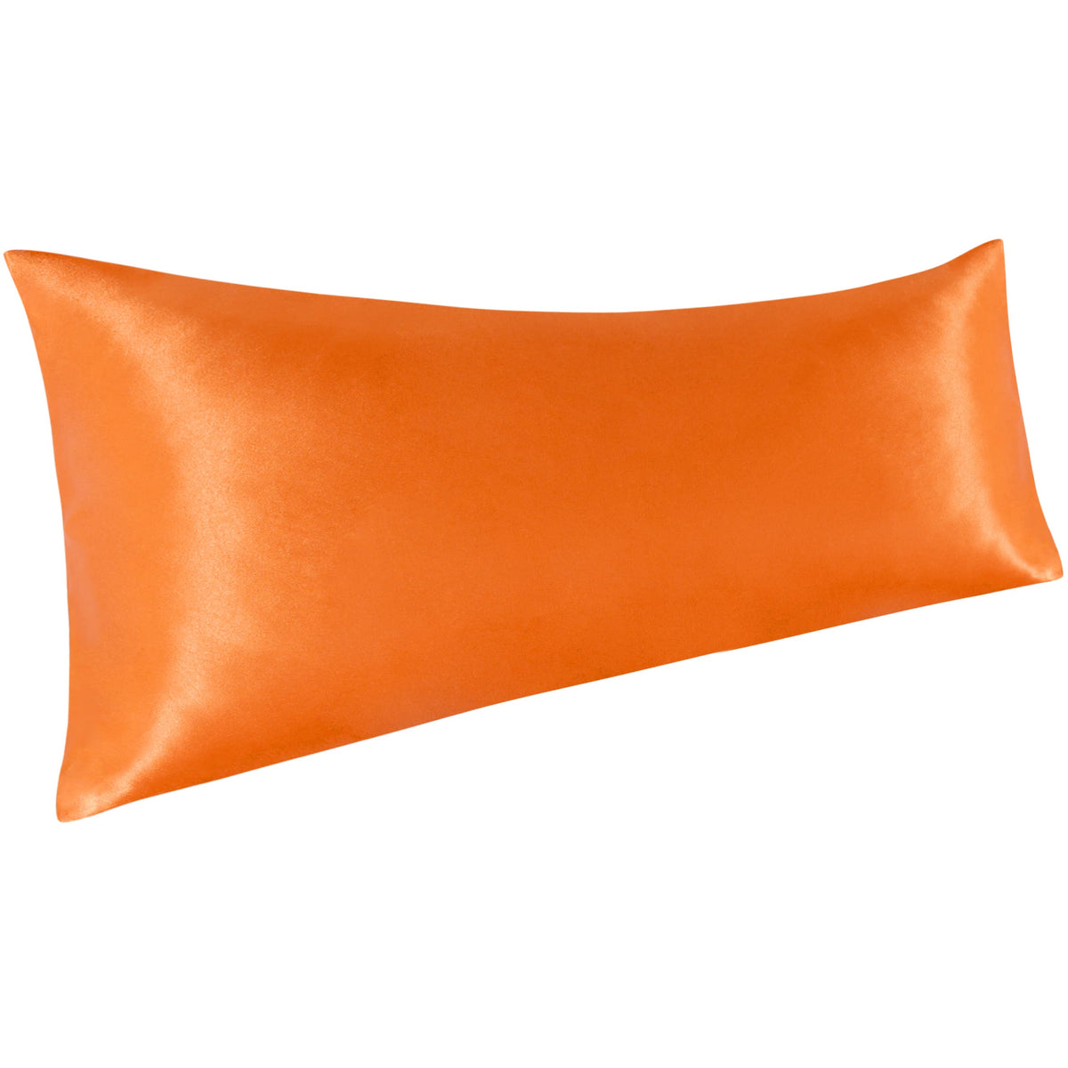 NTBAY Standard Satin Pillowcases, Set of 2, Black