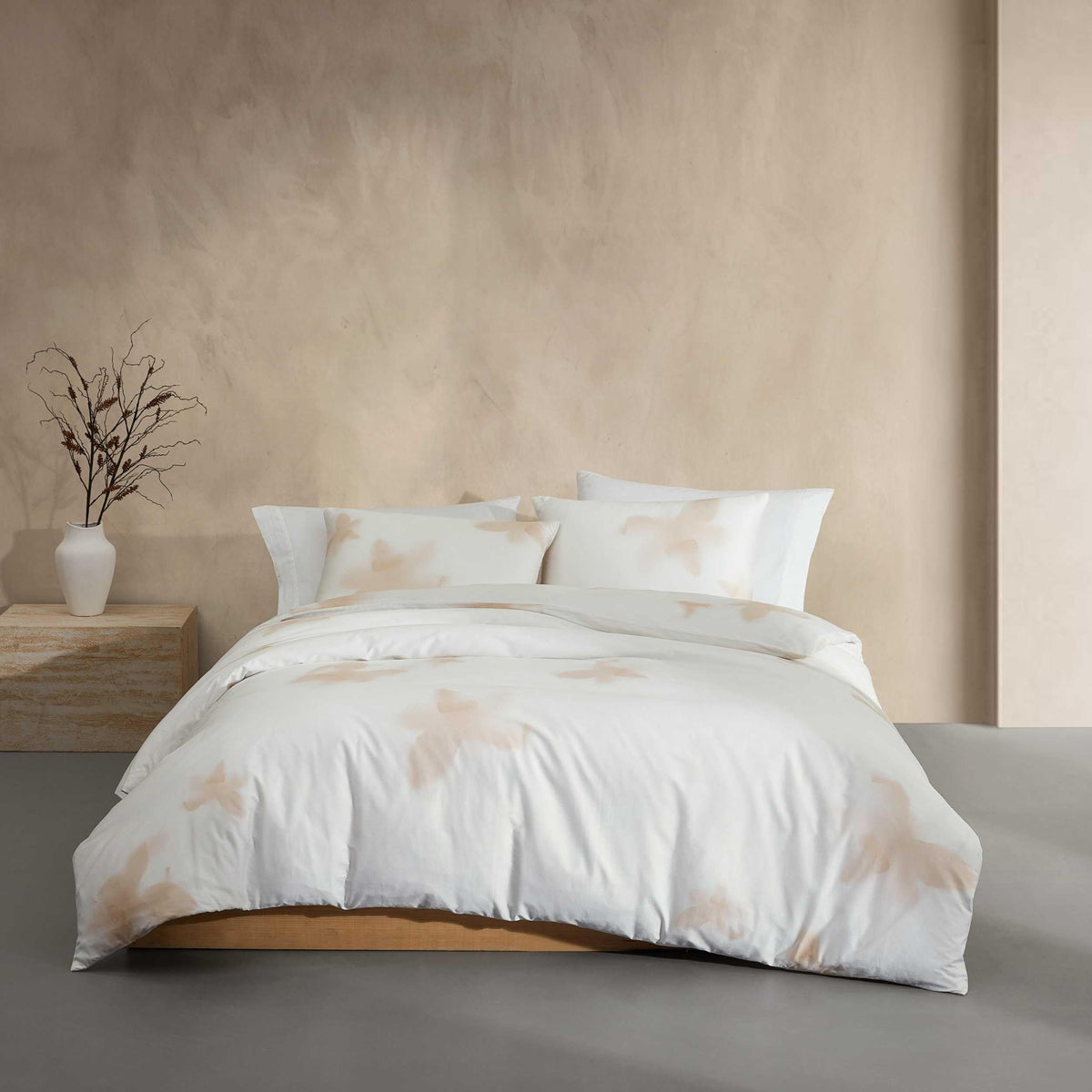 Calvin Klein - King Duvet Cover Set with Shams, Cotton Sateen