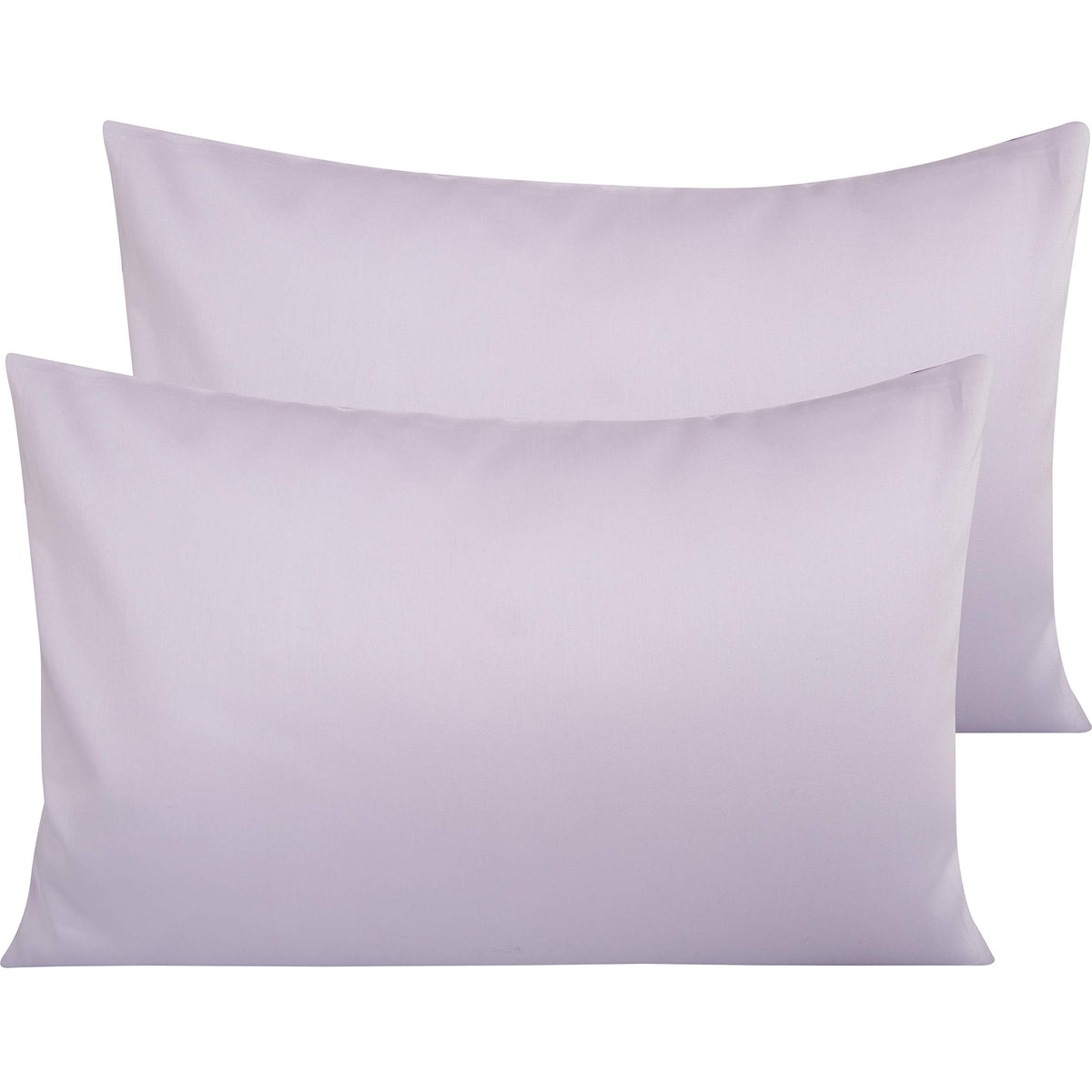 NTBAY Queen Egyptian Cotton Sateen Pillowcases, Set of 2, Navy Blue