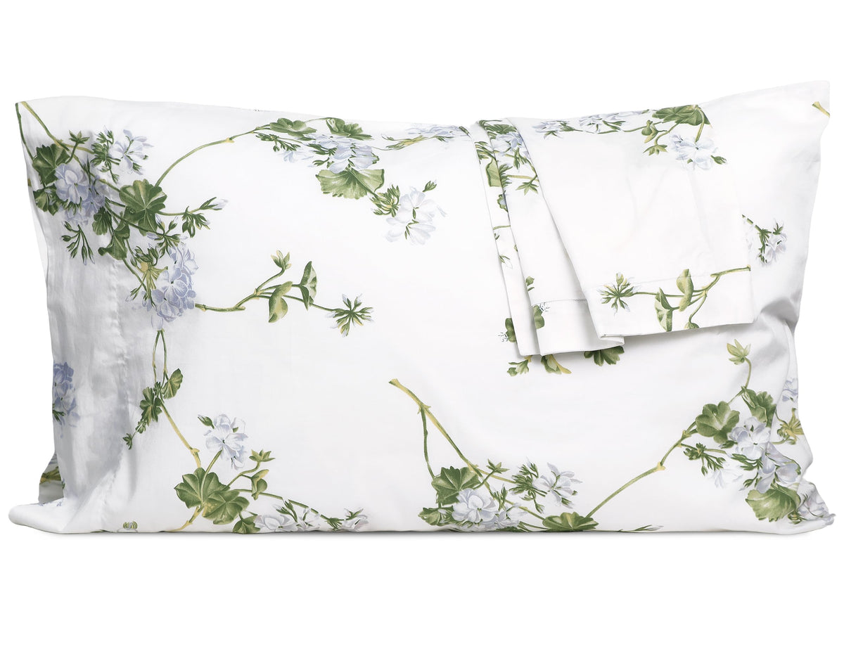 Pillow Cases Standard Queen Size 100% Cotton Percale Set of 2, White