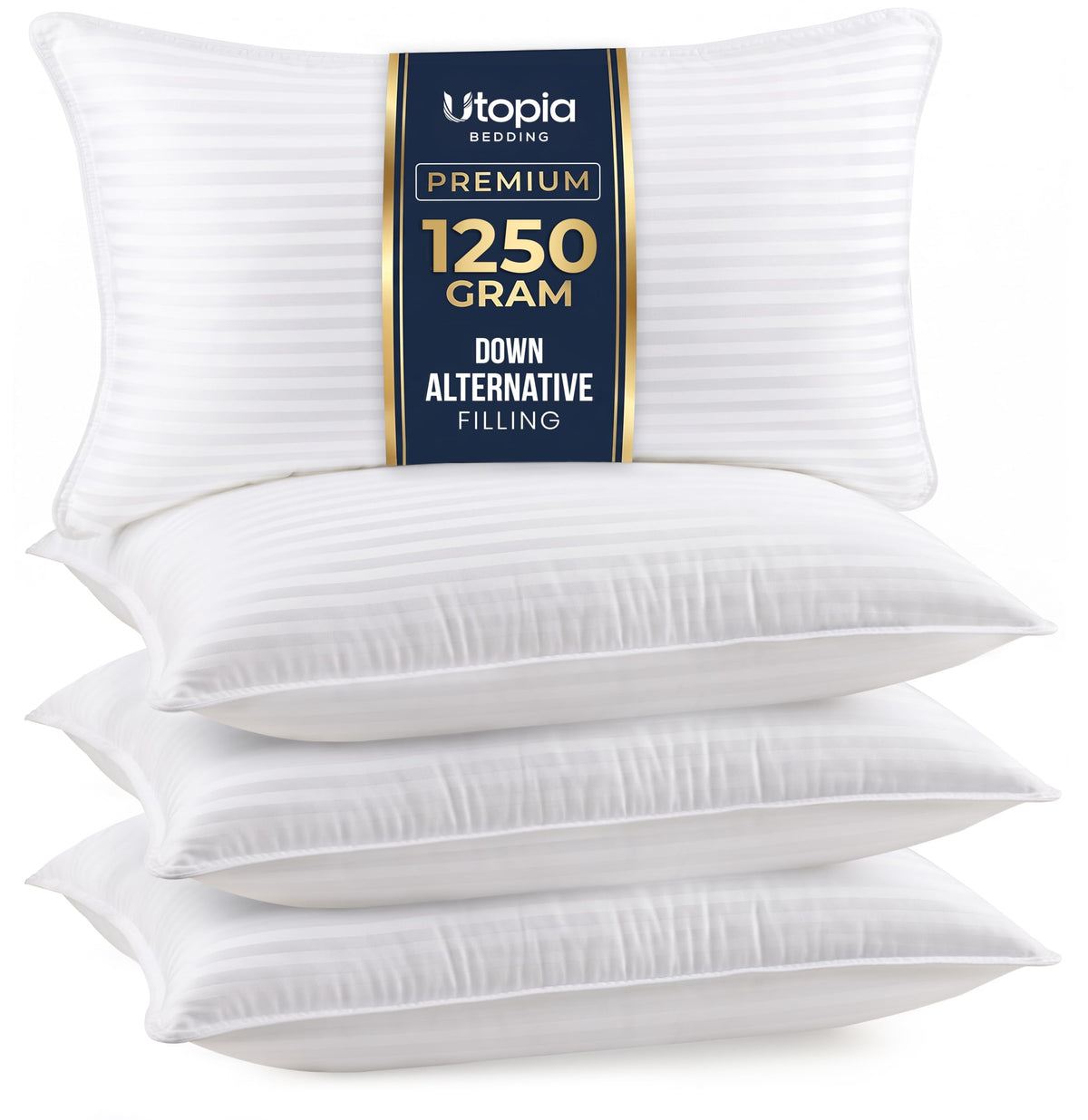 Utopia Bedding Hotel Bed Pillows for Sleeping, Pillows King Size Set of 2
