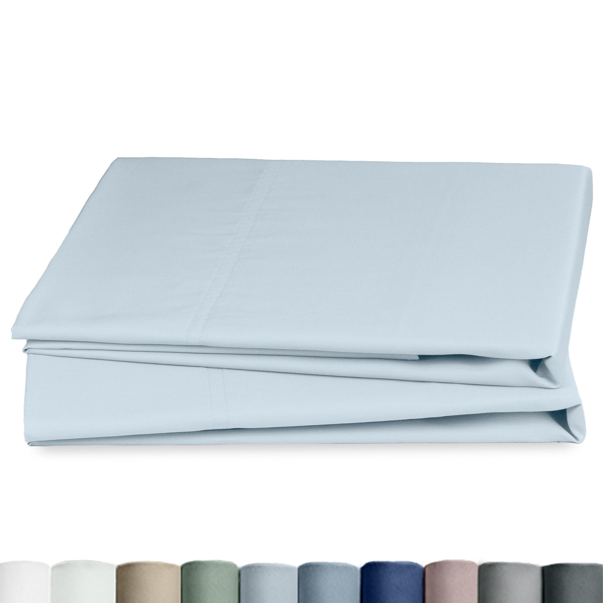 California Design Den 100% Egyptian Cotton 2 Pillow Cases Standard Size