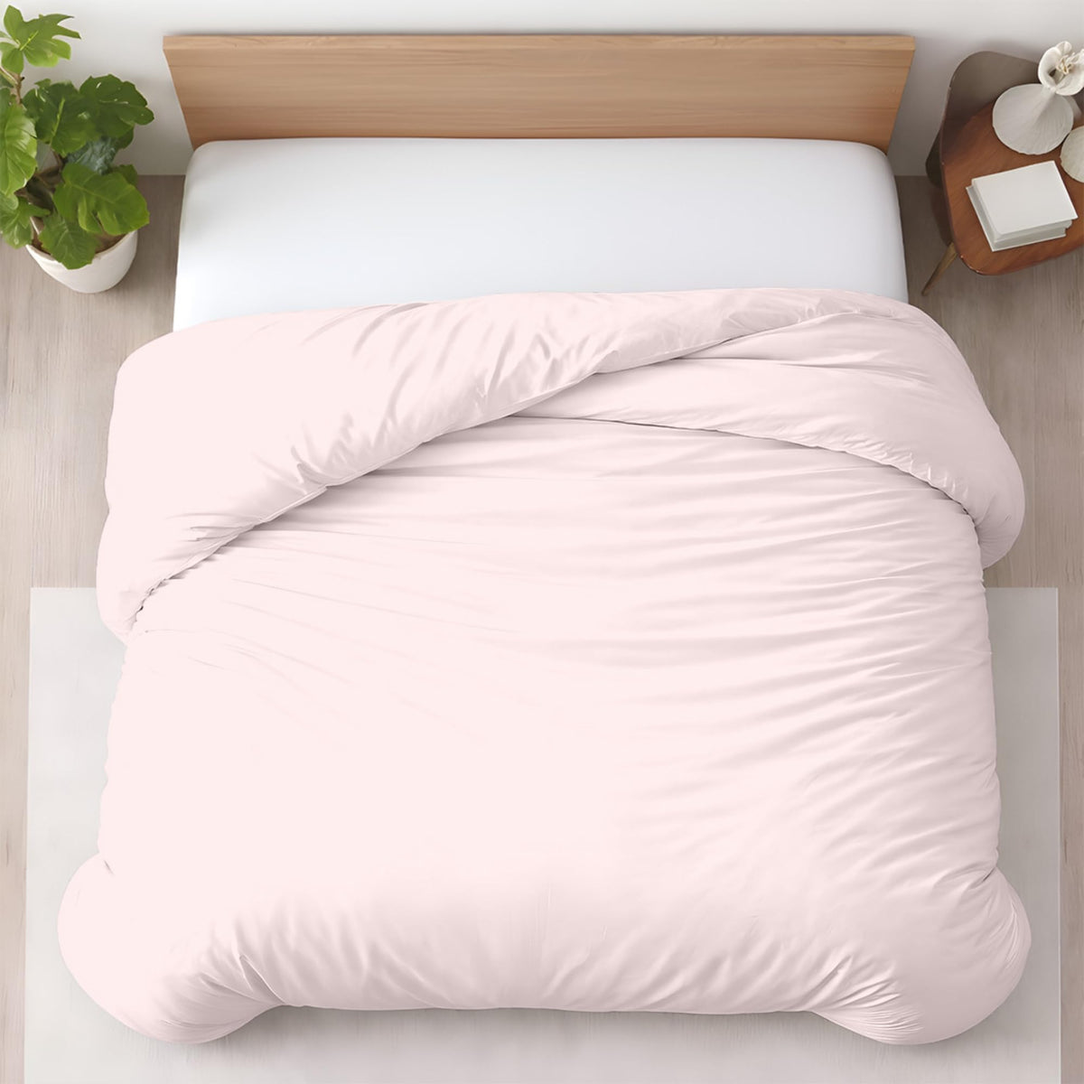 Kotton Culture 3 Pc Duvet Cover King Size Set-100% Egyptian Cotton 600 Thread Count Ultra Soft Premium Durable Comforter Cover Zipper Closure & Corner Ties - (Plum, 104" X 94")