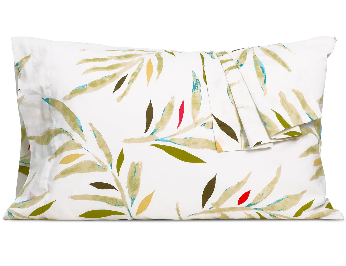 Pillow Cases Standard Queen Size 100% Cotton Percale Set of 2, White