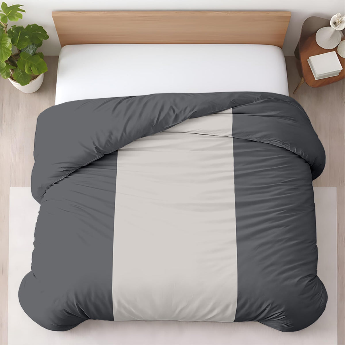 Kotton Culture 3 Pc Duvet Cover King Size Set-100% Egyptian Cotton 600 Thread Count Ultra Soft Premium Durable Comforter Cover Zipper Closure & Corner Ties - (Plum, 104" X 94")
