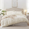 MILDLY Duvet Cover King Ultra Soft Comforter Cover Set 3pcs, Mist Sage