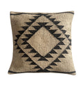 Indian Vintage Kilim Hand Loom Cushion Cover 18X18 Pillows Boho Ethnic Shams Jute Pillow Cases Rug Boho