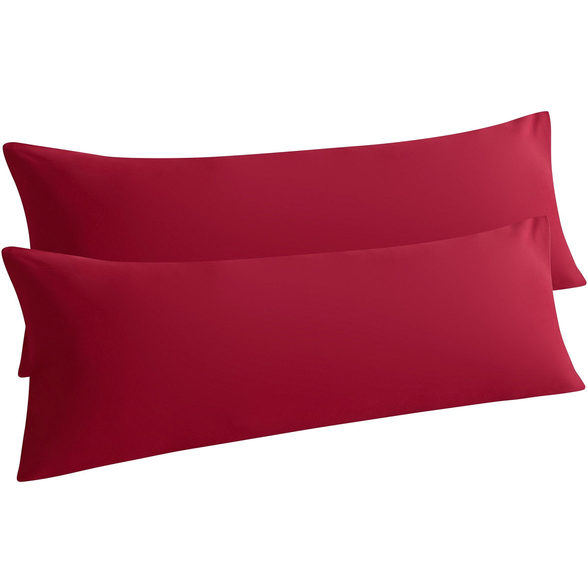 NTBAY Standard Microfiber Pillowcases, Set of 2, Sky Blue