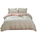 LifeTB Blue Gingham Duvet Cover Queen Size 100% Washed Cotton Blue White Plaid Checkered Duvet Cover 3 Pieces Farmhouse Grid Bedding Set Soft Breathable Gingham Comforter Cover with 2 Pillowcases