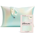 Kitsch Satin Pillowcase with Zipper - Standard Size, Ivory