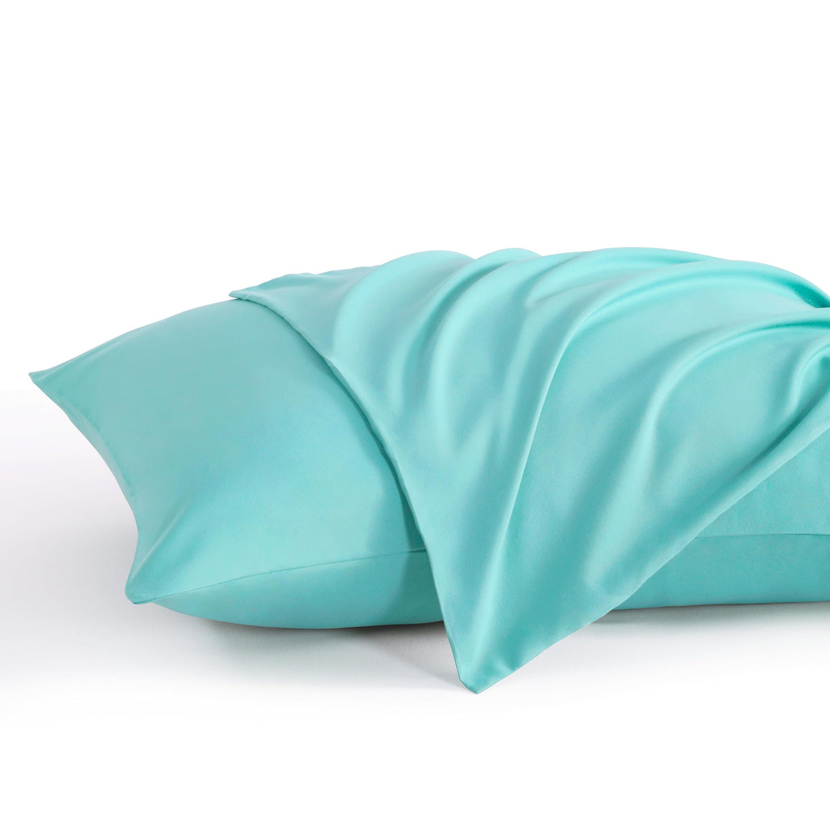 NTBAY Standard Microfiber Pillowcases, Set of 2, Sky Blue