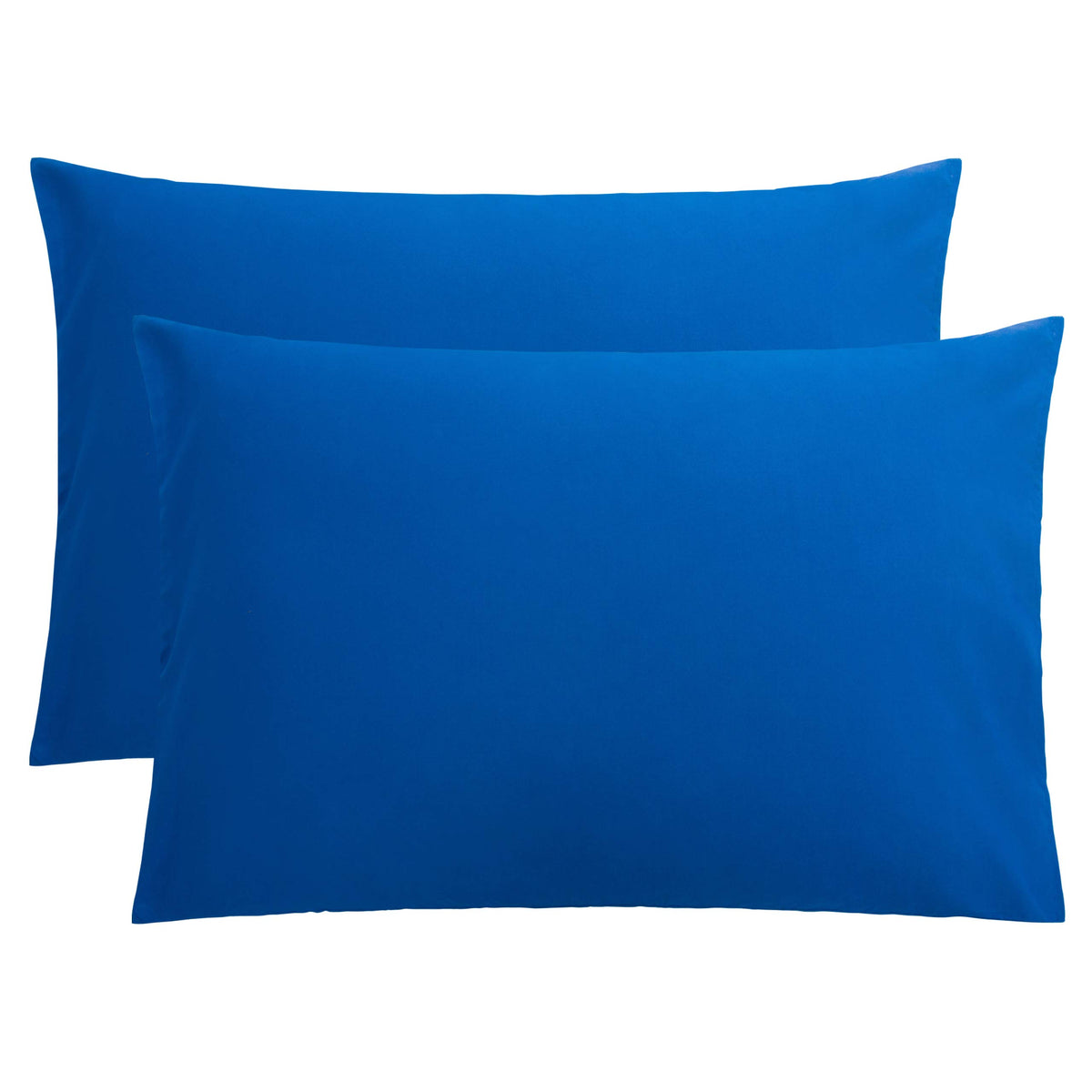 FLXXIE 2-Pack Microfiber Queen Pillow Cases, Envelope Closure, Black