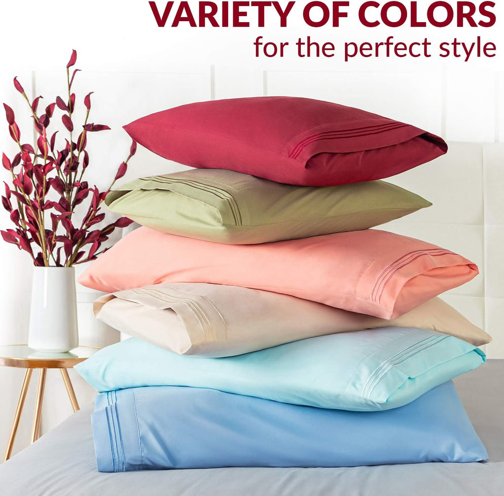 Mellanni Pillow Cases - Luxury, Extra Soft