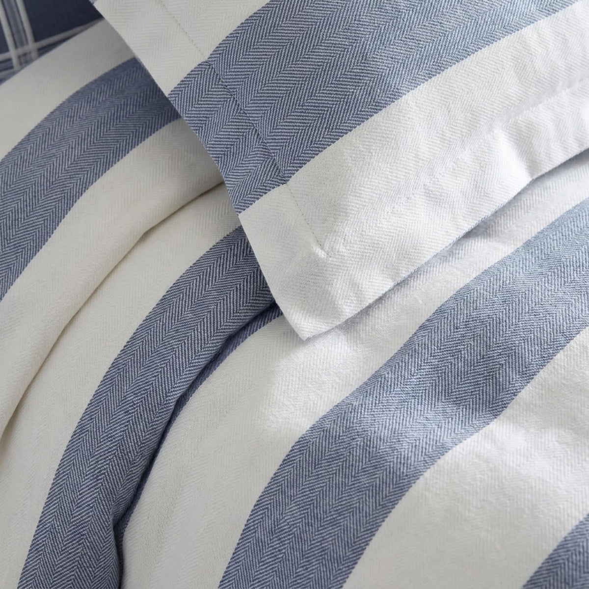 Nautica - Queen Duvet Cover Set with Shams, Reversible Bedding