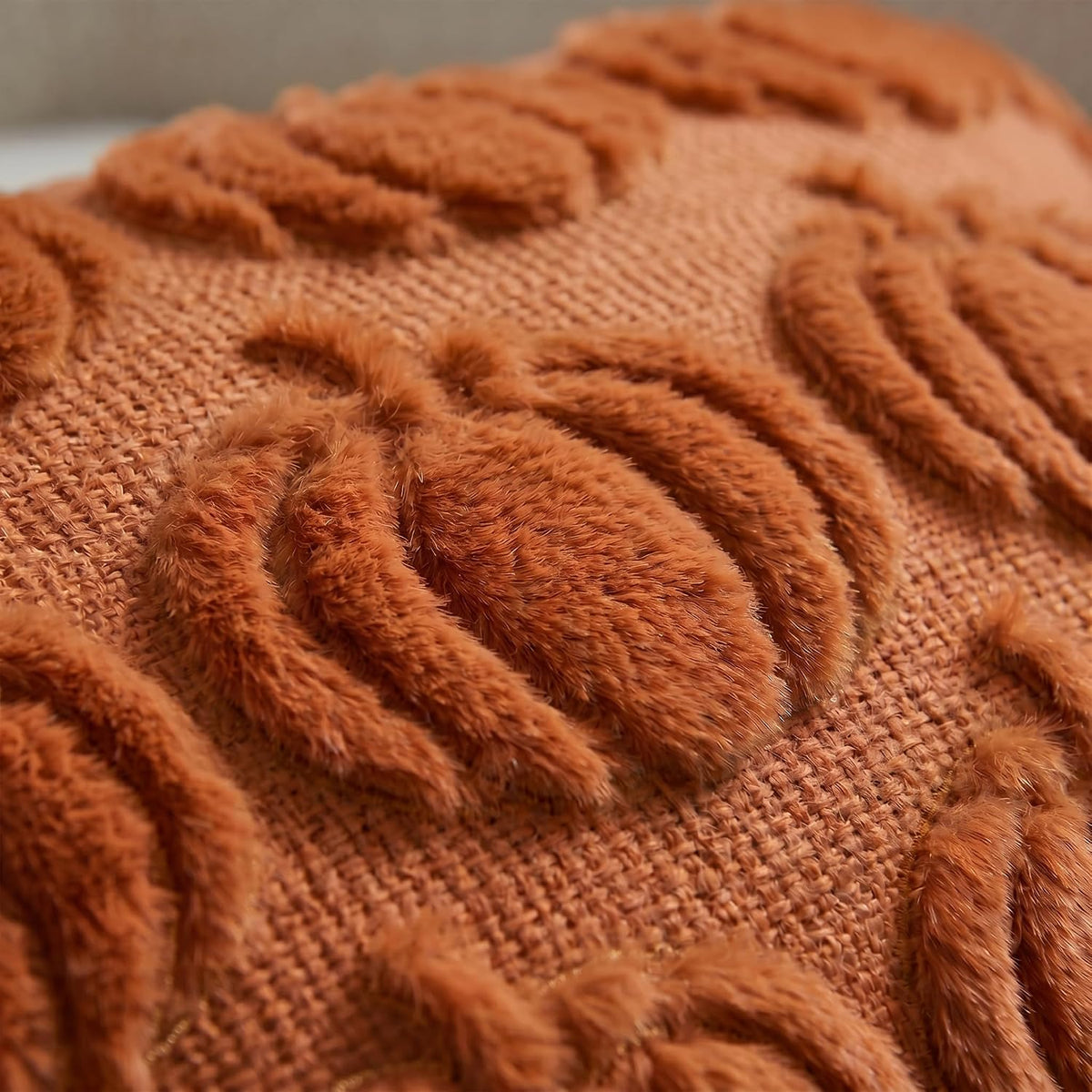 AVOIN colorlife Caramel Fall Pumpkin Throw Pillow Covers 20x20 Inch