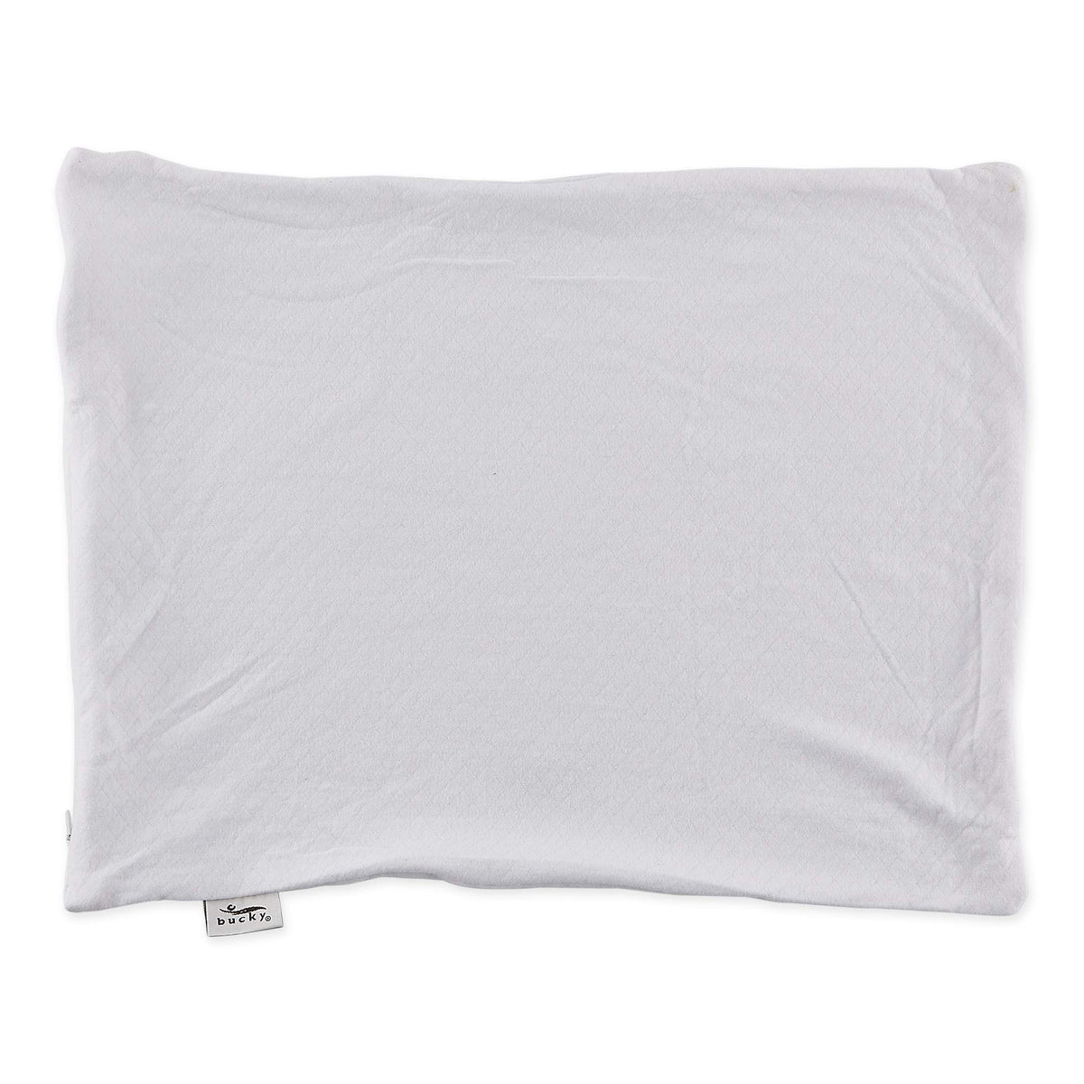 Bucky Natural Bedding Collection, Travel Duo Pillow Cover, 14x11", White