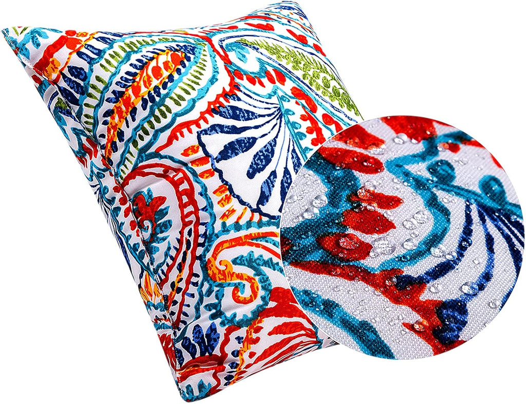 JMGBird Outdoor Throw Pillows Decorative Outdoor Accent Pillows with Insert
