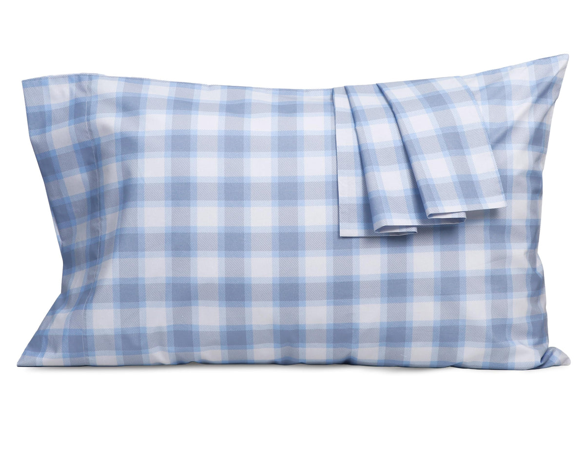 Pillow Cases Standard Queen Size 100% Cotton Percale Set of 2, White